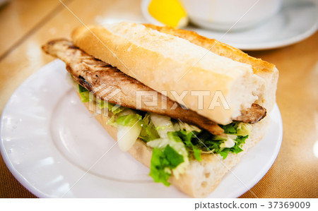 Turkish Balik Ekmek Fish sandwich. Turkish Balik Ekmek Fish sandwich. 37369009
