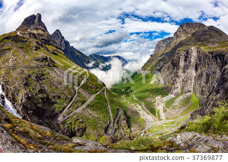Troll's Path Trollstigen or Trollstigveien  37369877