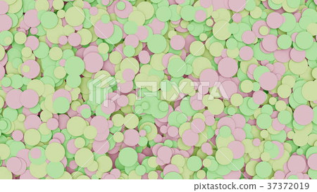 Pastel colored confetti background 3D rendering Pastel colored confetti background 3D rendering 37372019