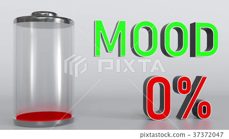 Dampening mood conceptual 3D rendering 37372047