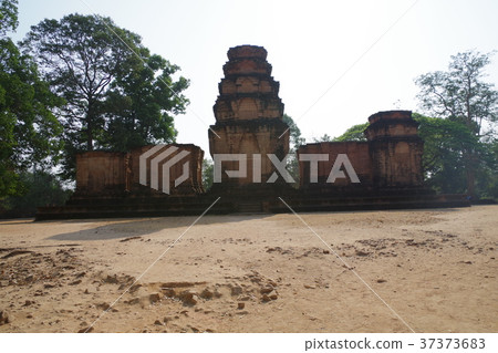 柬埔寨吳哥紀念碑Prasat Krabang 37373683