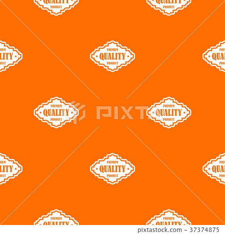 Premium quality product label pattern seamless 37374875
