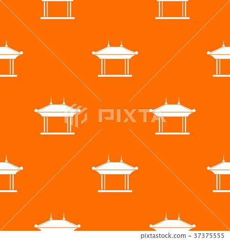 Pagoda pattern seamless - Stock Illustration [37375555] - PIXTA