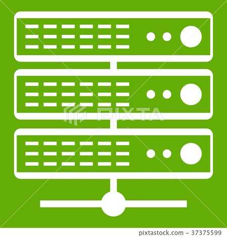 Servers icon green 37375599