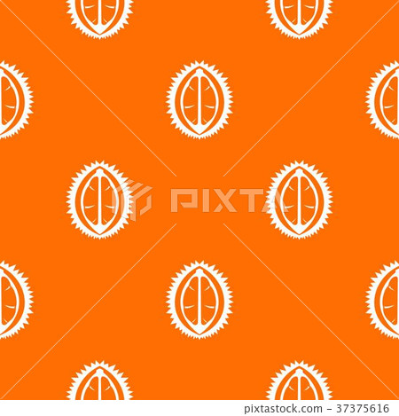 Durian fruit pattern seamless 37375616