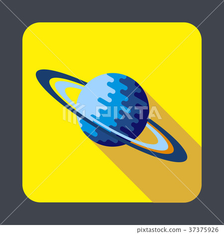 Saturn planet concept background, cartoon style Saturn planet concept background, cartoon style 37375926