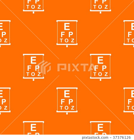 White placard with letters eyesight testing pattern seamless White placard with letters eyesight testing pattern seamless 37376126