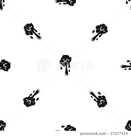 Dripping slime pattern seamless black Dripping slime pattern seamless black 37377314