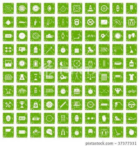 100 stopwatch icons set grunge green 100 stopwatch icons set grunge green 37377331