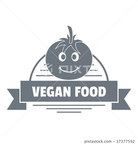 Tomato logo, simple gray style Tomato logo, simple gray style 37377592