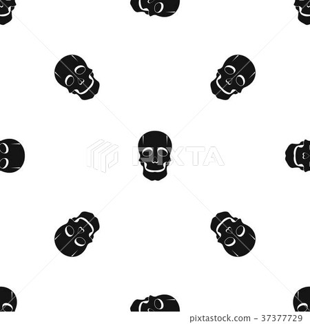 Singer mask pattern seamless black 37377729