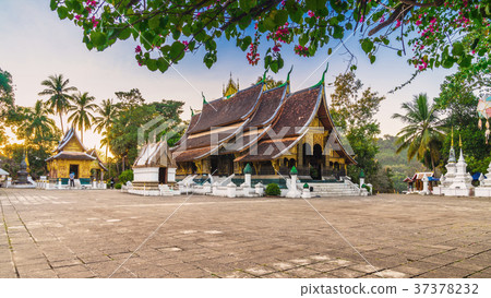 Wat Xieng Thong Temple in Luang Prabang, Laos. Wat Xieng Thong Temple in Luang Prabang, Laos. 37378232