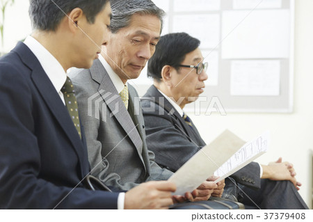 Employment Recruitment Consultation counter Waiting for order 37379408