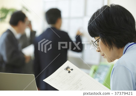 Employment Recruitment Consultation Counter 37379421