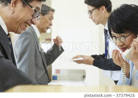 Employment Recruitment Consultation Counter 37379428