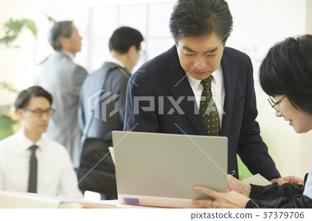 Employment Recruitment Consultation Counter 37379706