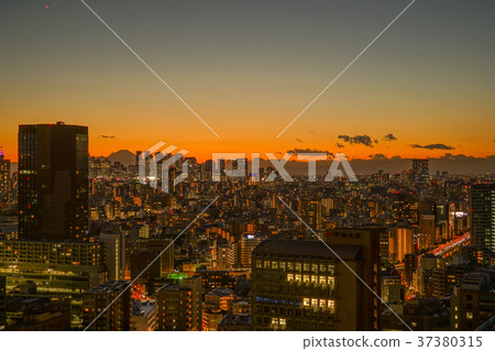 Sunset view from Bunkyo Civic Center Sunset view from Bunkyo Civic Center 37380315