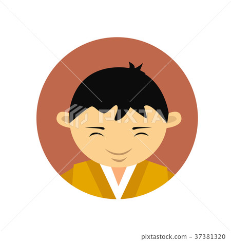 Portrait Of Asian Man Young Boy Wearing Portrait Of Asian Man Young Boy Wearing 37381320