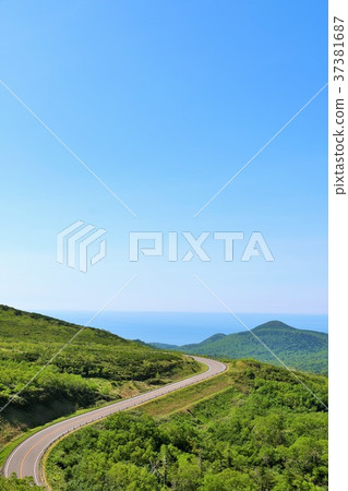 來自北海道的知床通道的風景 來自北海道的知床通道的風景 37381687