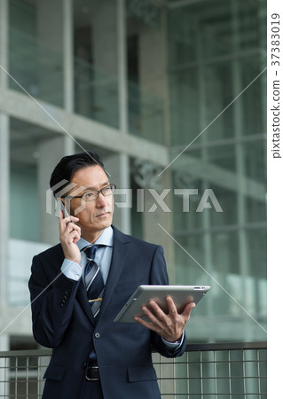 Middle businessman business image 37383019