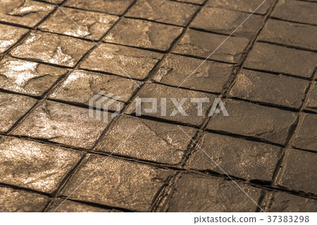 Stamp concrete texture pattern and background. 37383298