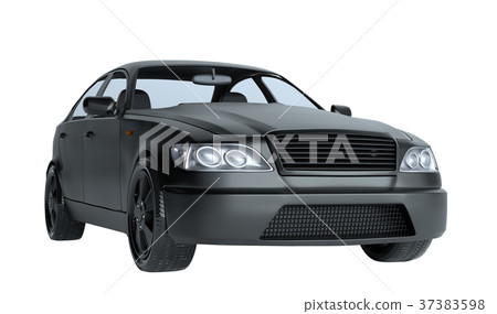 A CG render of a generic luxury sedan A CG render of a generic luxury sedan 37383598