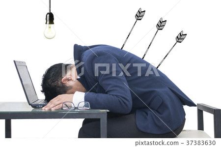 A man is working harder A man is working harder 37383630