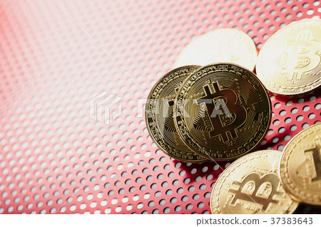 比特幣金幣虛擬貨幣金紅色鋁拳 比特幣金幣虛擬貨幣金紅色鋁拳 37383643