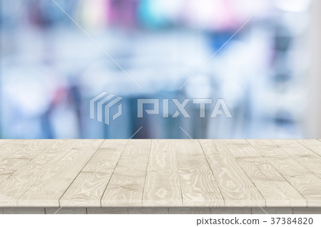Empty wooden table perspective for product Empty wooden table perspective for product 37384820