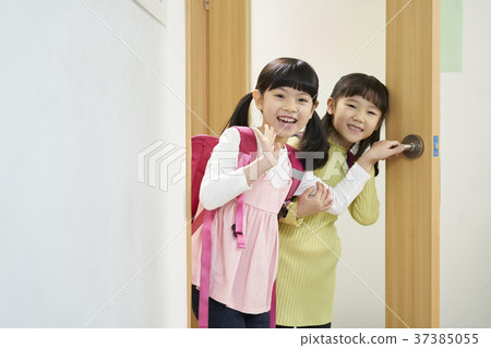 小學生,兒童,韓國人 小學生,兒童,韓國人 37385055