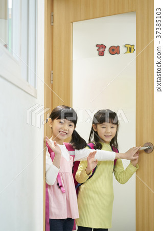 小學生,兒童,韓國人 小學生,兒童,韓國人 37385103