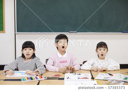小學生,兒童,韓國人 小學生,兒童,韓國人 37385373