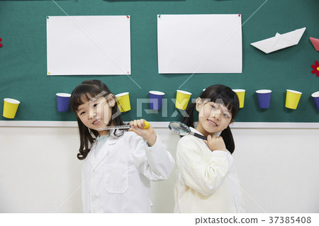Elementary students, children, Koreans 37385408