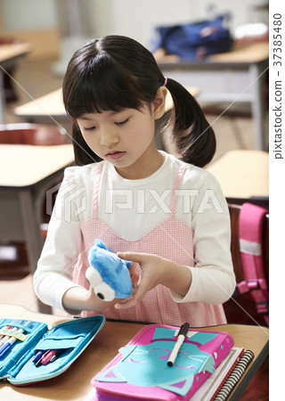 Elementary students, children, Koreans Elementary students, children, Koreans 37385480