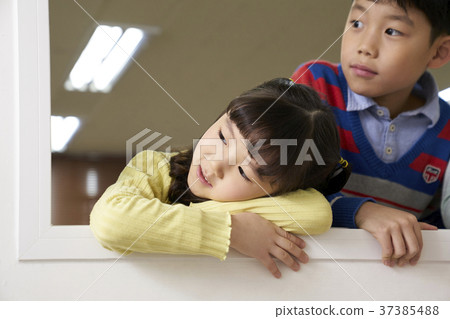 小學生，兒童，韓國人 37385488