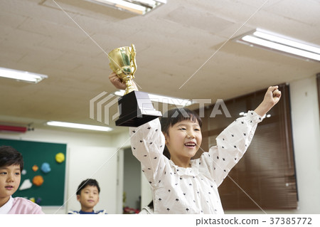 小學生，兒童，韓國人 37385772