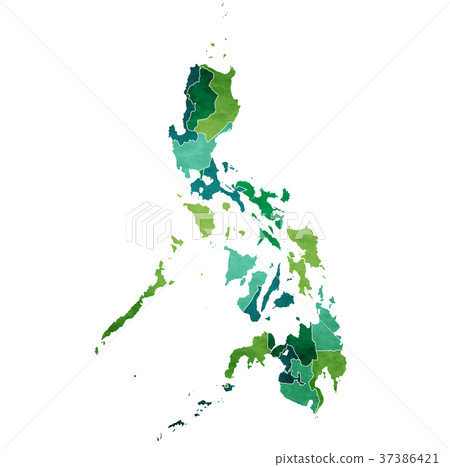 菲律賓地圖國家圖標 菲律賓地圖國家圖標 37386421
