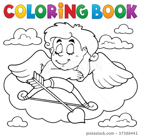 Coloring book Cupid topic 7 37388441