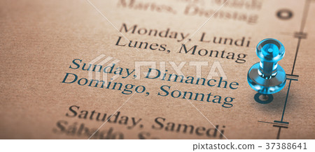 Day of the Week, Sunday Day of the Week, Sunday 37388641