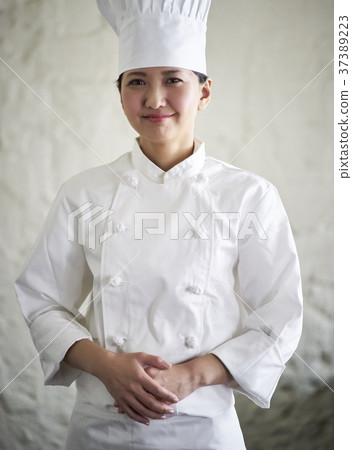 廚師肖像女人 廚師肖像女人 37389223