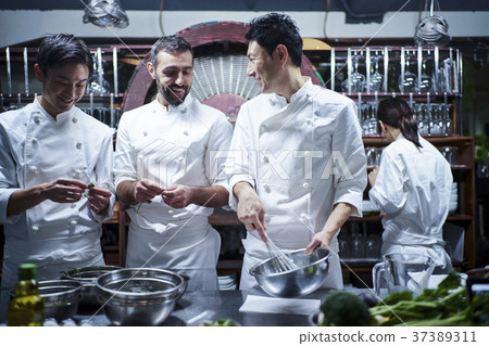 Chef portrait male Chef portrait male 37389311