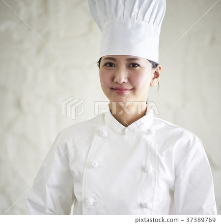 廚師肖像女人 37389769