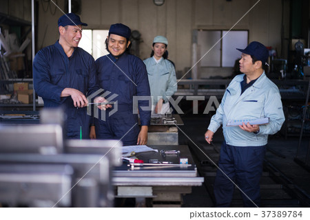 Town factory training of workers Town factory training of workers 37389784