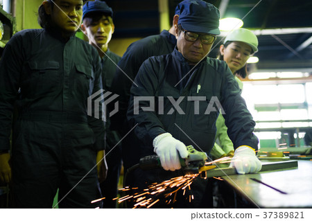 鎮工廠培訓工人 37389821