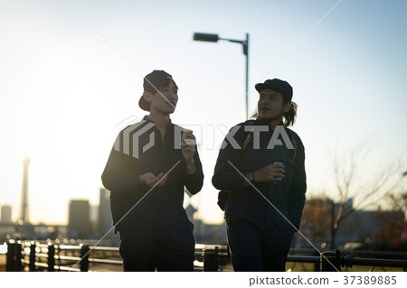 Worker's Break Evening Worker's Break Evening 37389885