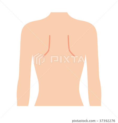 Woman's back (no main line) Woman's back (no main line) 37392276