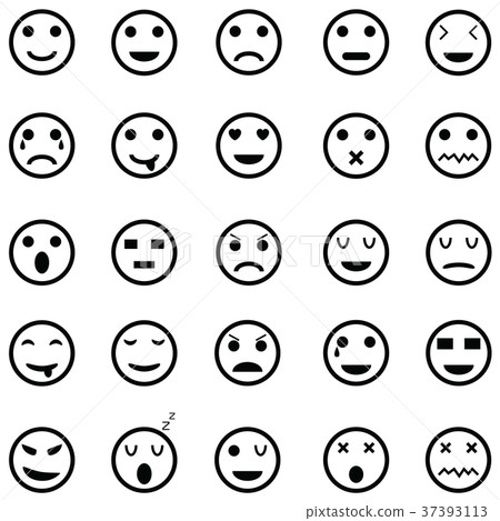 emotion icon set 37393113