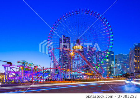 Night view of Kanagawa Minato Mirai 37393258