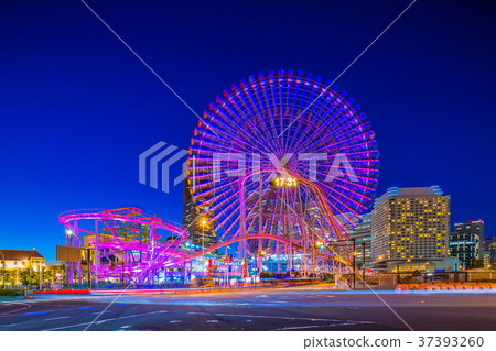 神奈川縣Minato Mirai夜視圖 神奈川縣Minato Mirai夜視圖 37393260