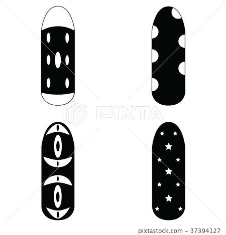 nails painted icon set 37394127